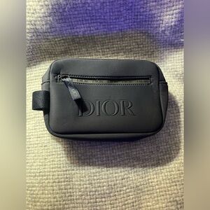 Mens Dior Beauty Toiletry Bag (Navy)